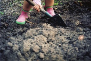 digging