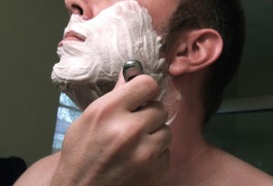 shaving