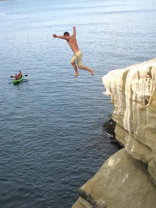 cliffjump