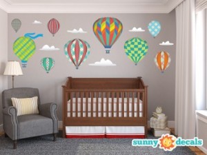 Hot Air Balloon Decals