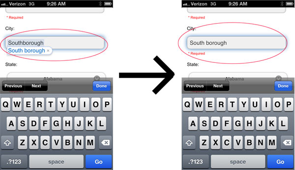 Improving Mobile Checkout - Why You Should Turn Off IPhone AutoCorrect