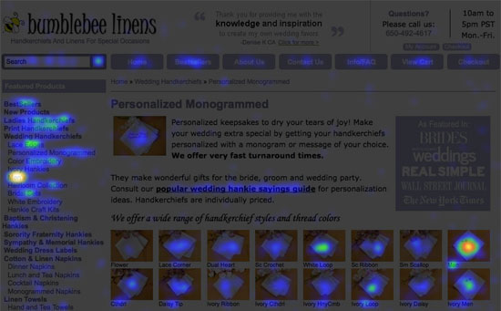 personalized heatmap