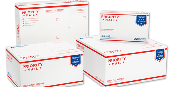 post office priority mail flat rate boxes