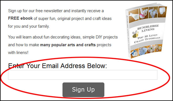 FB Email Signup