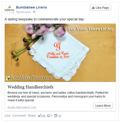 Handkerchief Ad