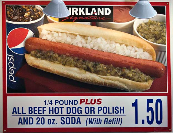 Costco Hot Dog