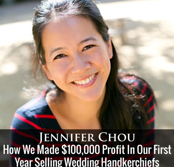 How We Made $100,000 Profit In Our First Year Selling Wedding Handkerchiefs