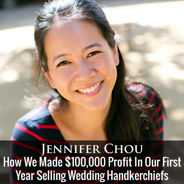 How We Made $100,000 Profit In Our First Year Selling Wedding Handkerchiefs