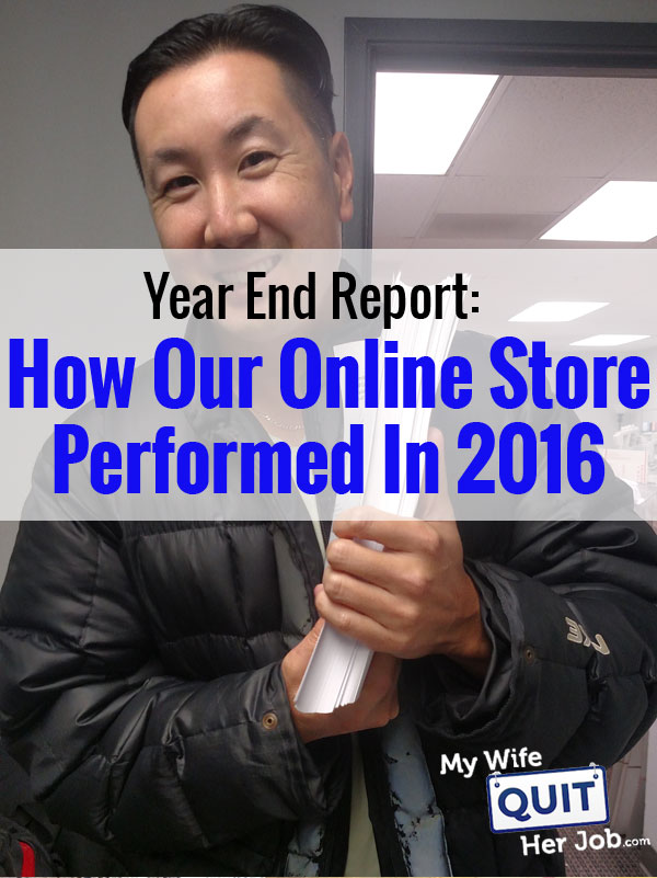 2016 Income Report: How I Grew My Online Store Sales This Past Year