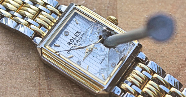 broken watch