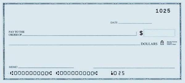 personal check