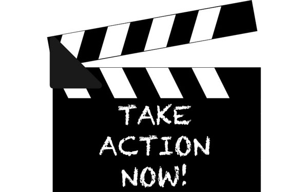 take action