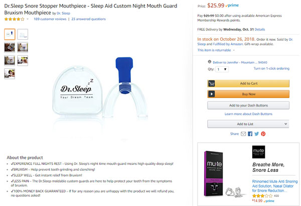 Amazon mouth guard