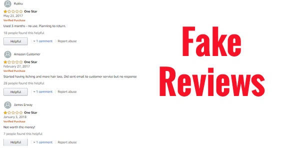 fake reviews