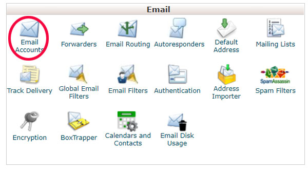 cpanel email