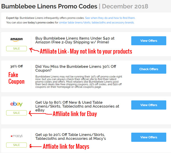 Fake PROMOCODES!!! 