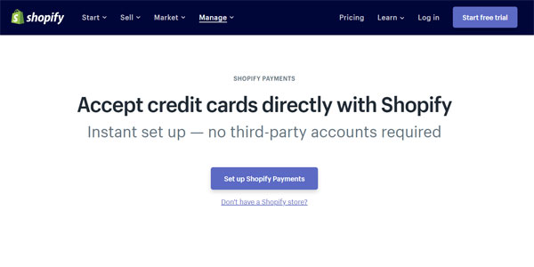 Shopify Payments