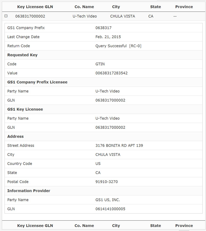 Barcode Reseller Example