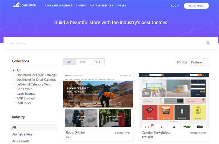 BigCommerce Theme Store