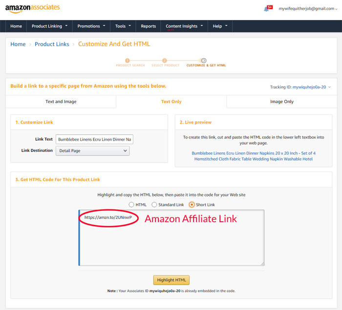 Amazon Associates - How To Start An Amazon Affiliate Store For Less Than $3