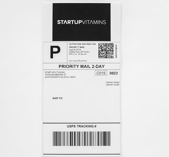 Printful Shipping Label