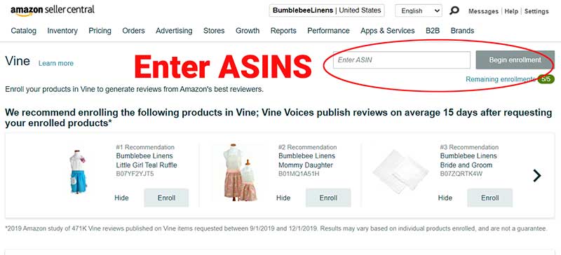 amazon vine program