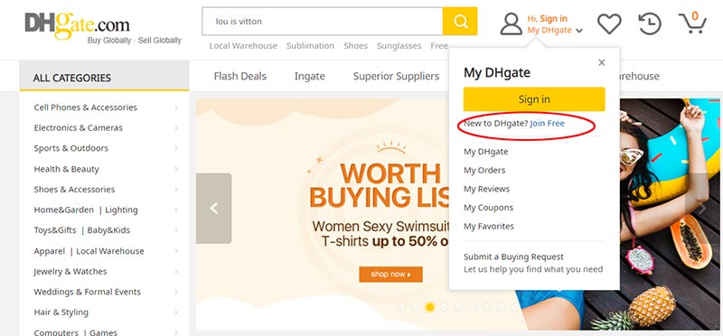 How To Search Seller DHgate Tutorial 