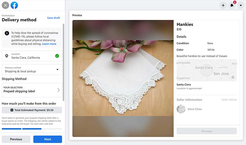 How Does Shipping Work on Facebook Marketplace?