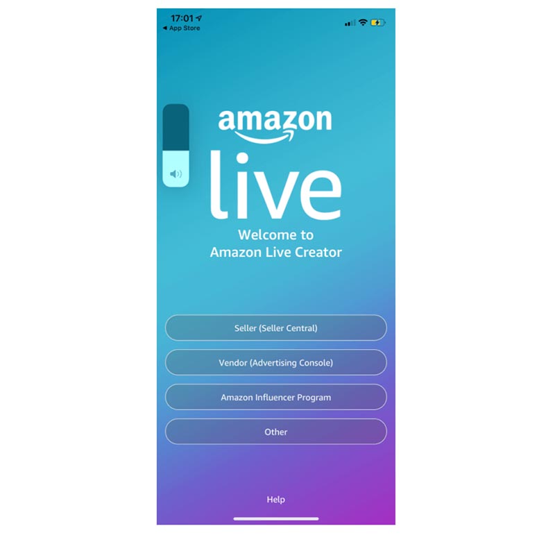 Amazon Live Signin