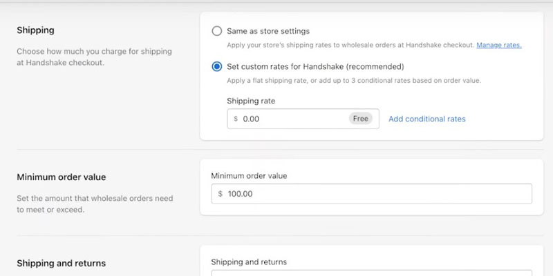 Flat Shipping Rate