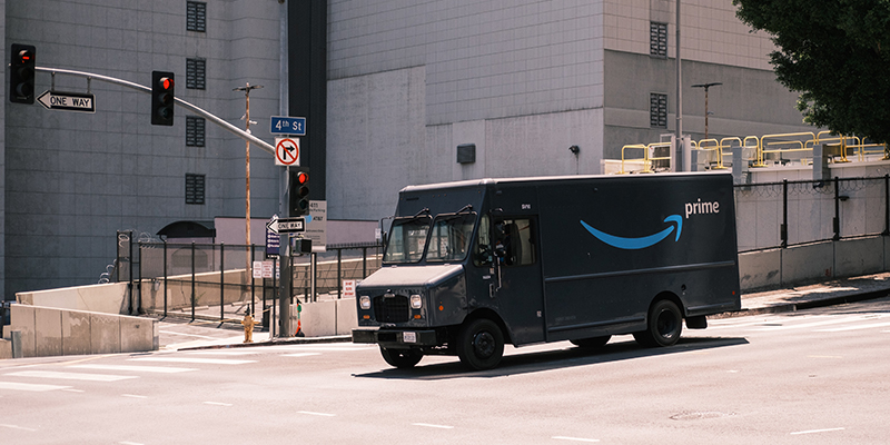 Amazon Prime van