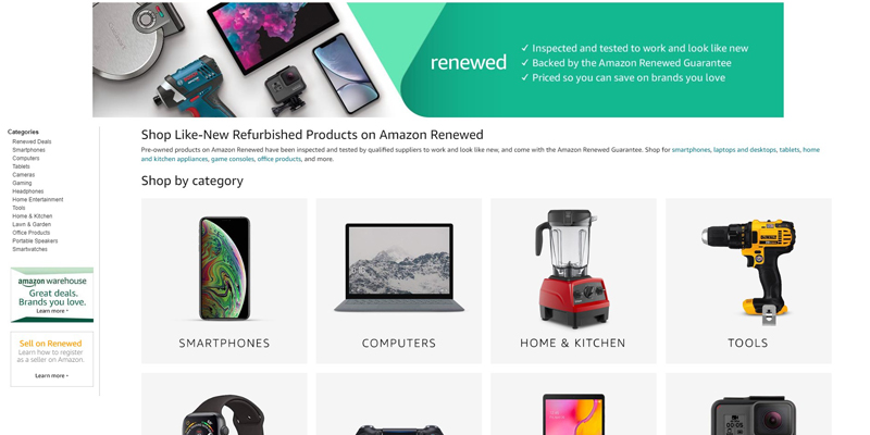 Amazon Renewed products