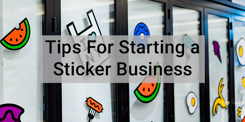 How to make a vinyl sticker decal to sell!: Making Money with Your