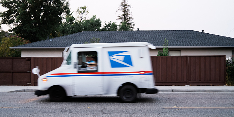 Delivery van