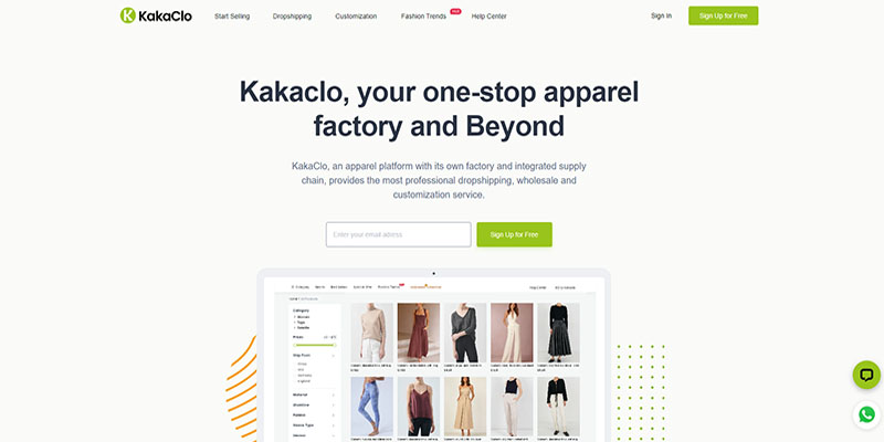 KakaClo homepage