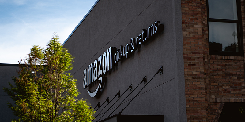 Amazon pickup and returns warehouse