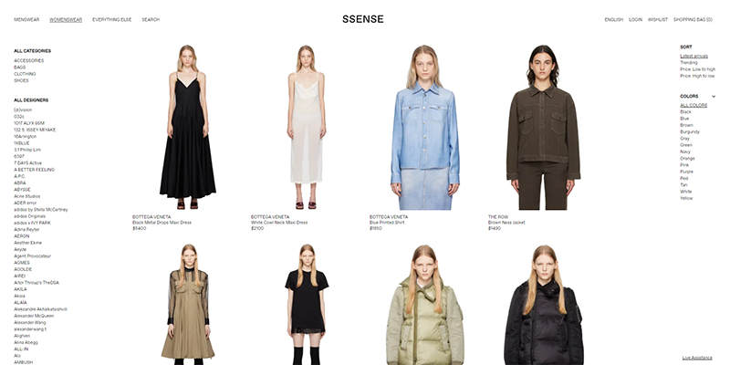 SSense women products