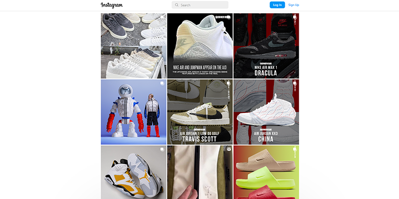 "#Sneakers" on Instagram