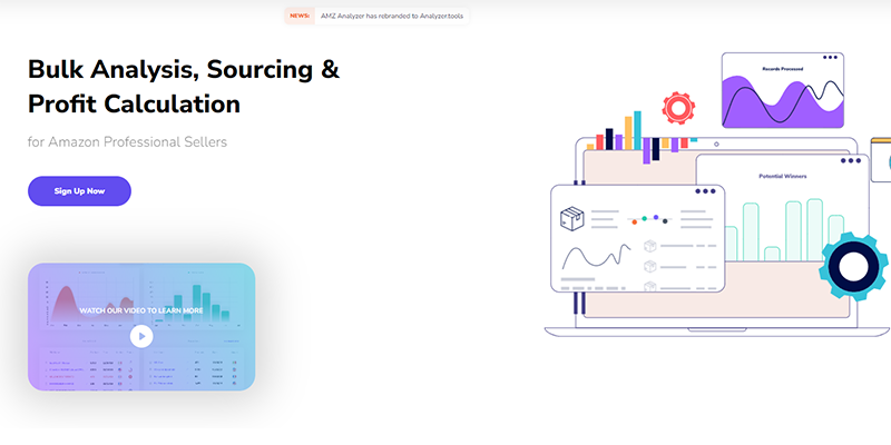 Bulk analysis tool by AMZ Scout