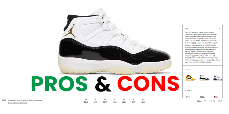 GOAT pros and cons