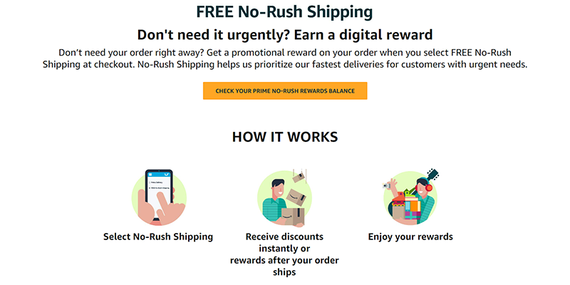 No-rush Shipping