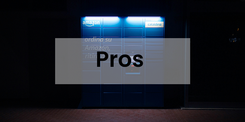 Pros of Amazon Hub Lockers