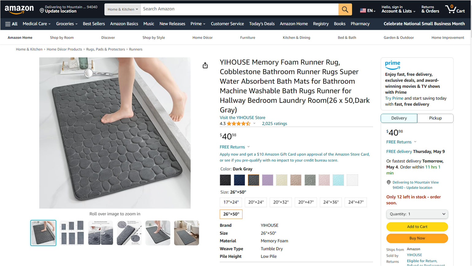 Amazon Floormat